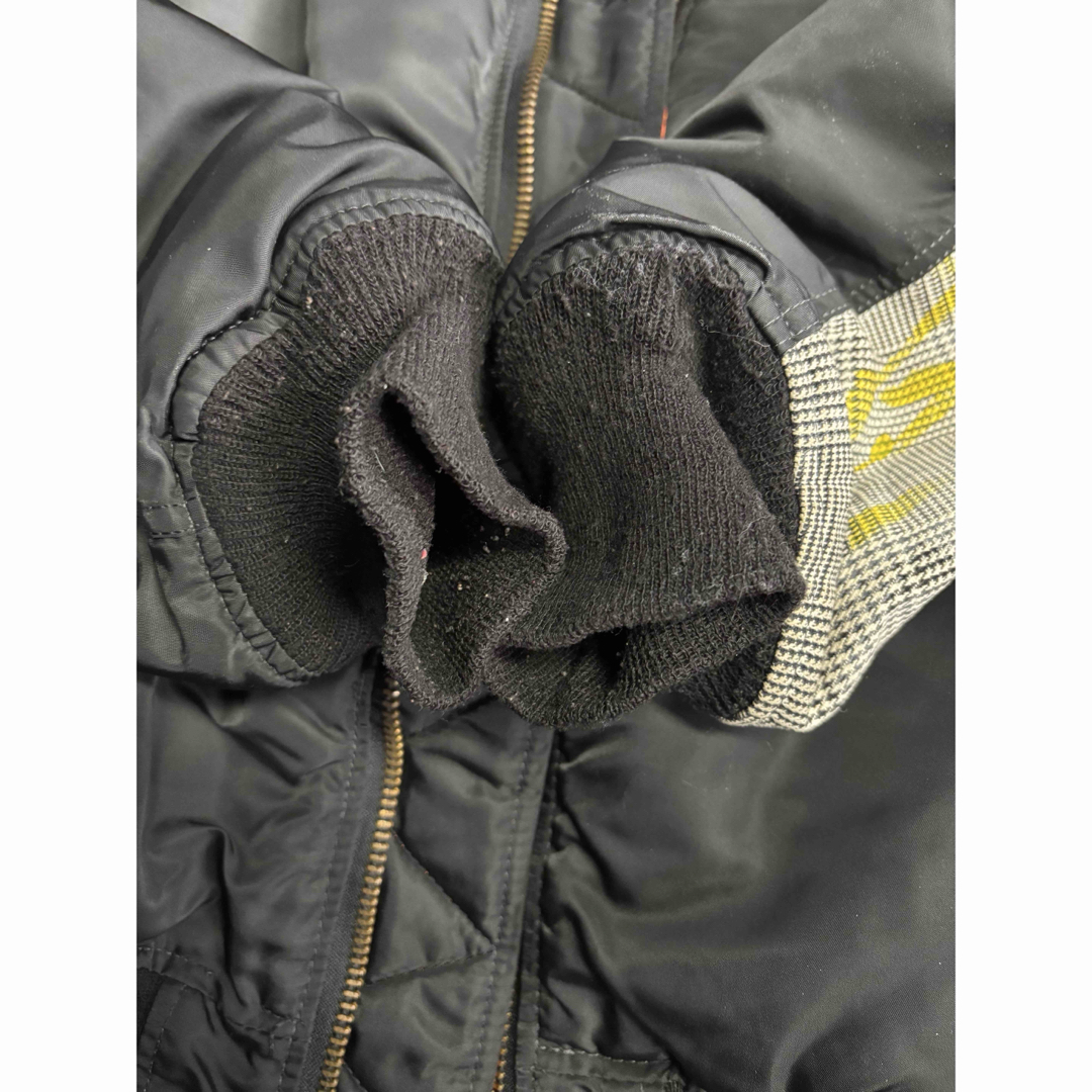 GOODENOUGH - EC×GOODENOUGH×ALPHA×TOMO MA-1 サイズL ブラック GOODENOUGH - EC×GOODENOUGH×ALPHA×TOMO MA-1 サイズL ブラック