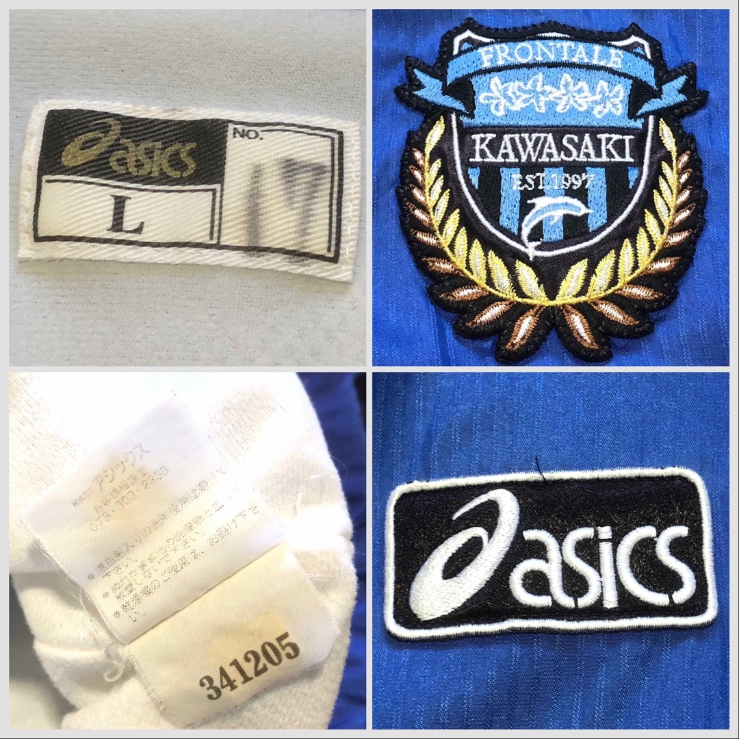 asics 川崎フロンターレ 選手支給品 ウィンドブレーカー asics 川崎フロンターレ 選手支給品 ウィンドブレーカー