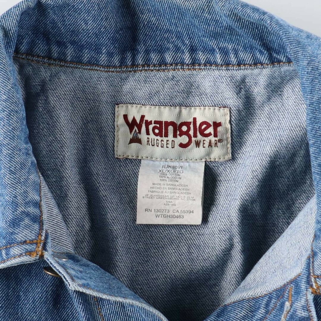 Wrangler - 古着 00年代 ラングラー Wrangler RUGGED WEAR Wrangler - 古着 00年代 ラングラー Wrangler RUGGED WEAR