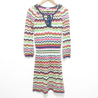 MISSONI - 美品 M MISSONI エムミッソーニ シェブロン ジグザグ MISSONI - 美品 M MISSONI エムミッソーニ シェブロン ジグザグ
