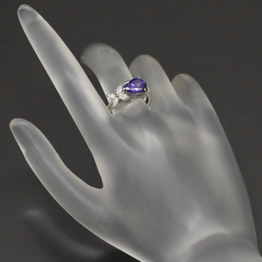 Pt900 ペアシェイプ タンザナイト ダイヤモンド リング 1.79ct Pt900 ペアシェイプ タンザナイト ダイヤモンド リング 1.79ct
