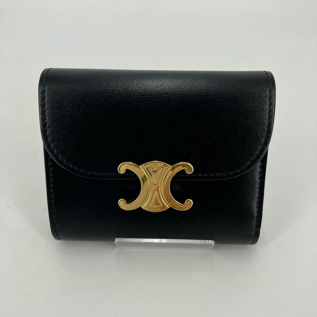 CELINE - 【中古】CELINE | セリーヌ トリンオフ 三つ折り財布 CELINE - 【中古】CELINE | セリーヌ トリンオフ 三つ折り財布