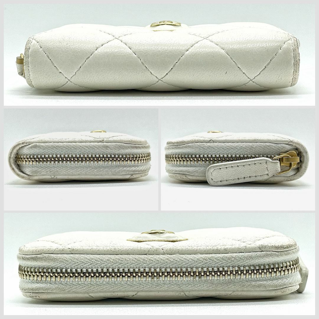 CHANEL - CHANEL シャネル マトラッセ ラムスキン ハート CHANEL - CHANEL シャネル マトラッセ ラムスキン ハート