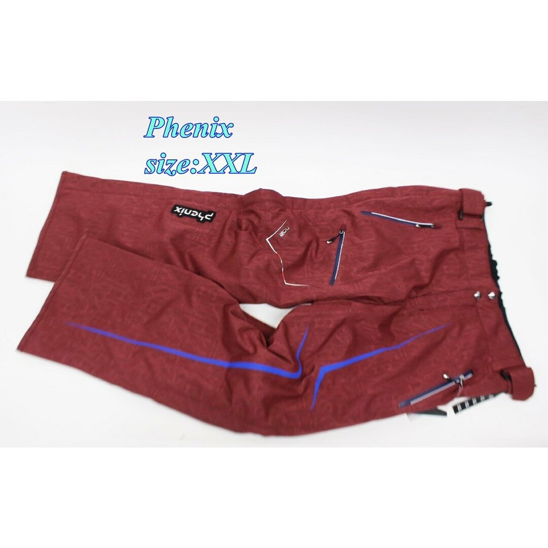 Phenix フェニックス メンズ スキーパンツ ボルドー XXL Phenix フェニックス メンズ スキーパンツ ボルドー XXL