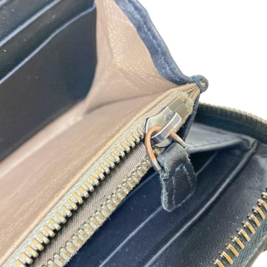 BOTTEGA VENETA(ボッテガヴェネタ) 長財布 アイヤーズ 黒×カーキ BOTTEGA VENETA(ボッテガヴェネタ) 長財布 アイヤーズ 黒×カーキ
