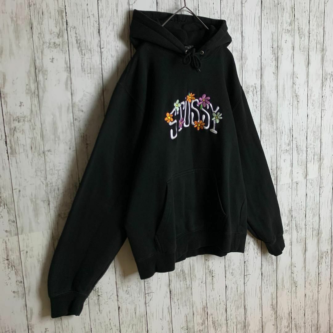 STUSSY センター 刺繍ロゴ 希少 パーカー 即完売モデル|メンズ STUSSY センター 刺繍ロゴ 希少 パーカー 即完売モデル|メンズ
