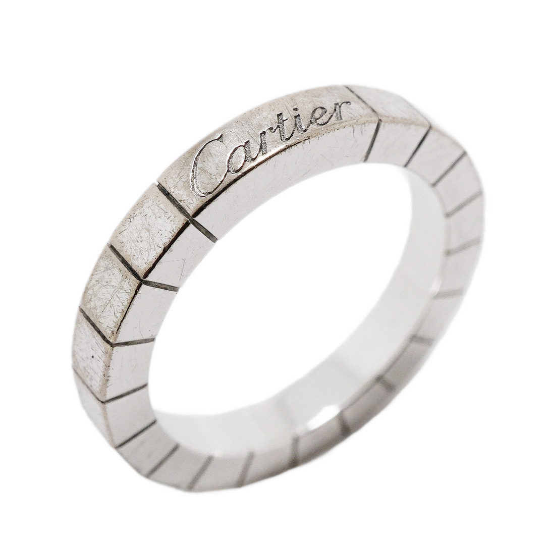 Cartier - 【4jtb107】カルティエ リング ラニエール K18WG ホワイトゴールド ＃49【中古】レディース