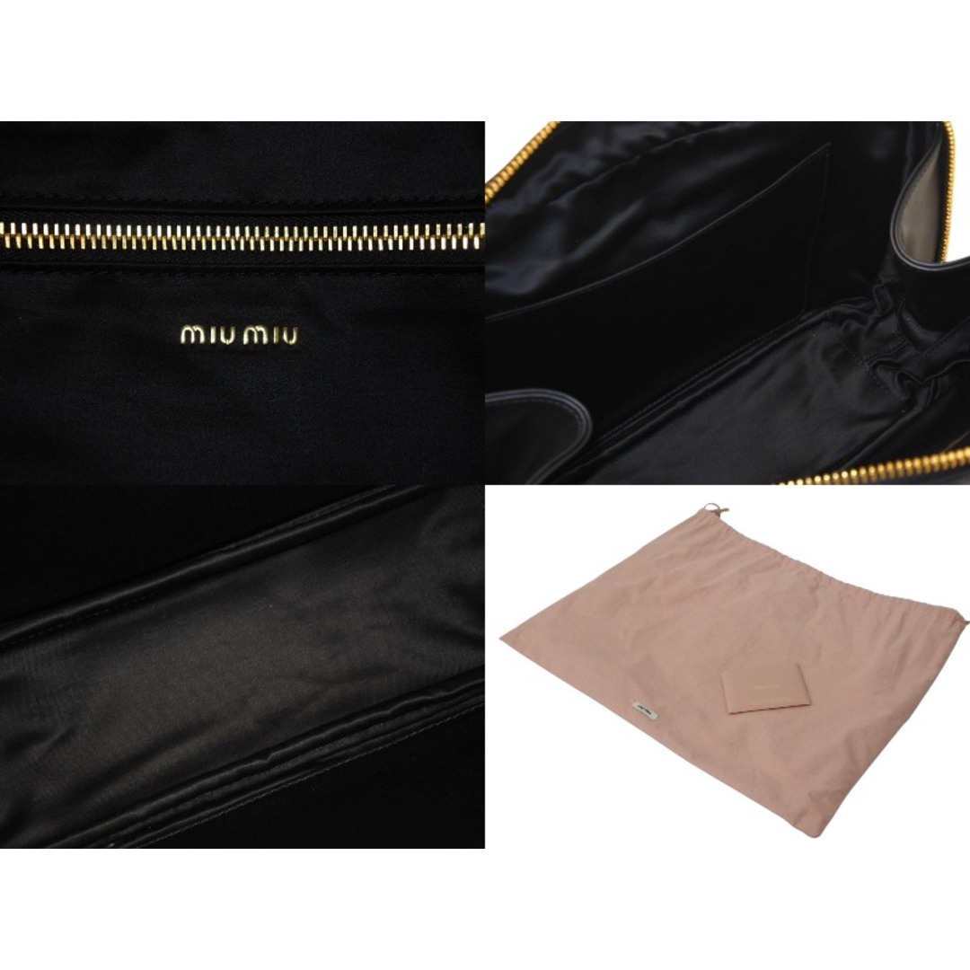 MIU MIU - 極美品 MIUMIU ミュウミュウ チェーンショルダー MIU MIU - 極美品 MIUMIU ミュウミュウ チェーンショルダー