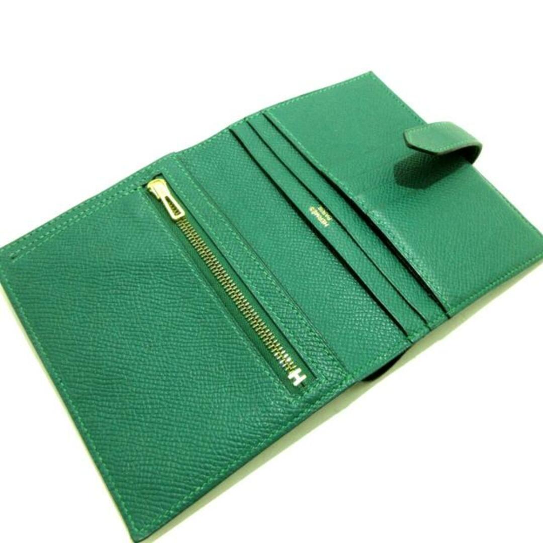 HERMES(エルメス) 2つ折り財布 ベアンコンパクト マラカイト HERMES(エルメス) 2つ折り財布 ベアンコンパクト マラカイト