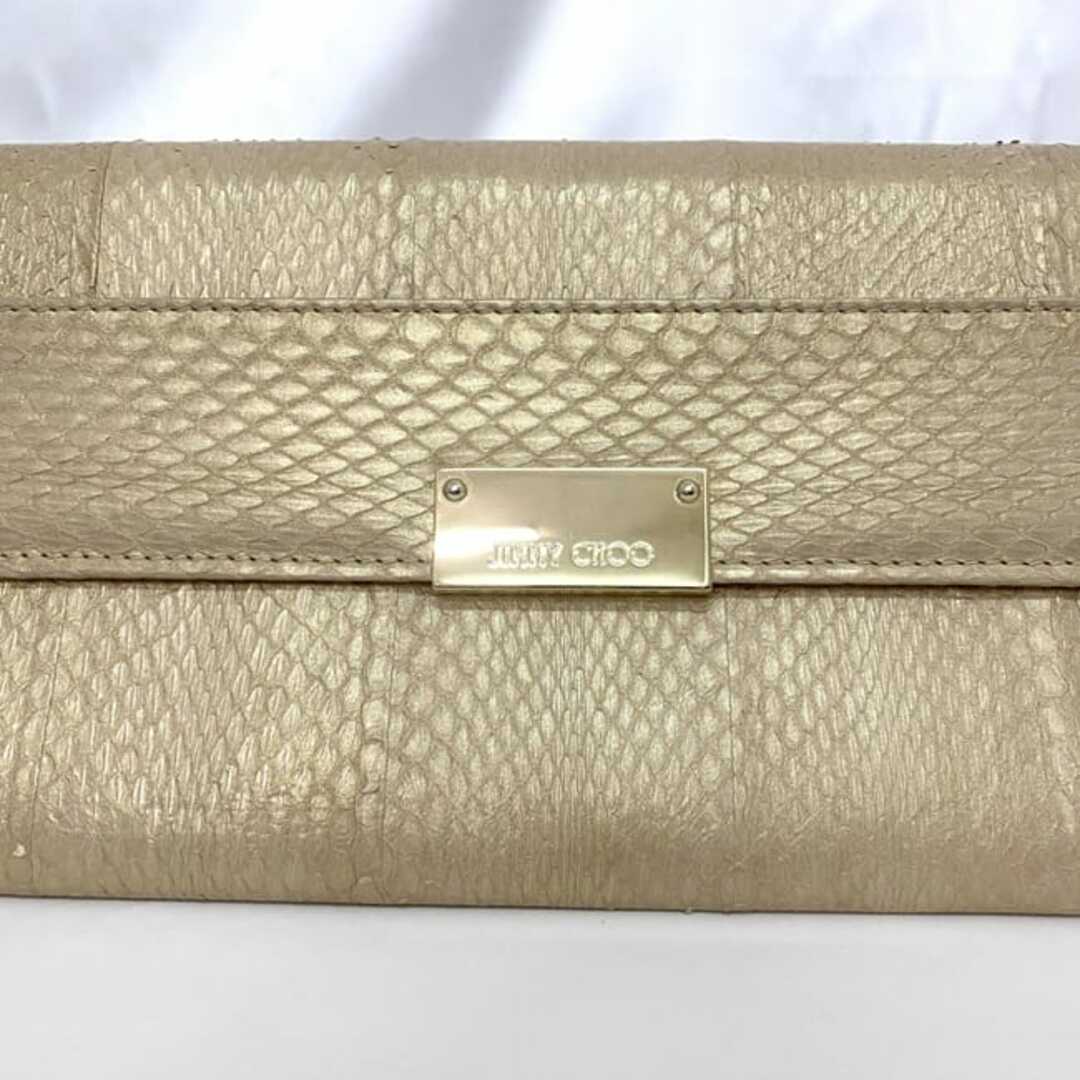 JIMMY CHOO - ジミーチュウ クラッチバッグ ゴールド 美品 JIMMY CHOO - ジミーチュウ クラッチバッグ ゴールド 美品
