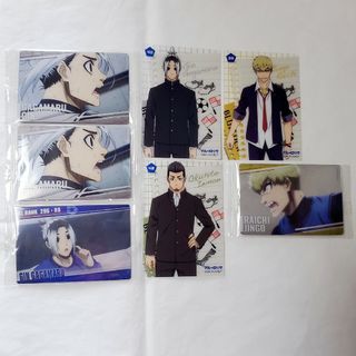 バンダイ(BANDAI)のブルーロック/我牙丸吟/雷市陣吾/伊右衛門送人/カードセット(7点)(カード)