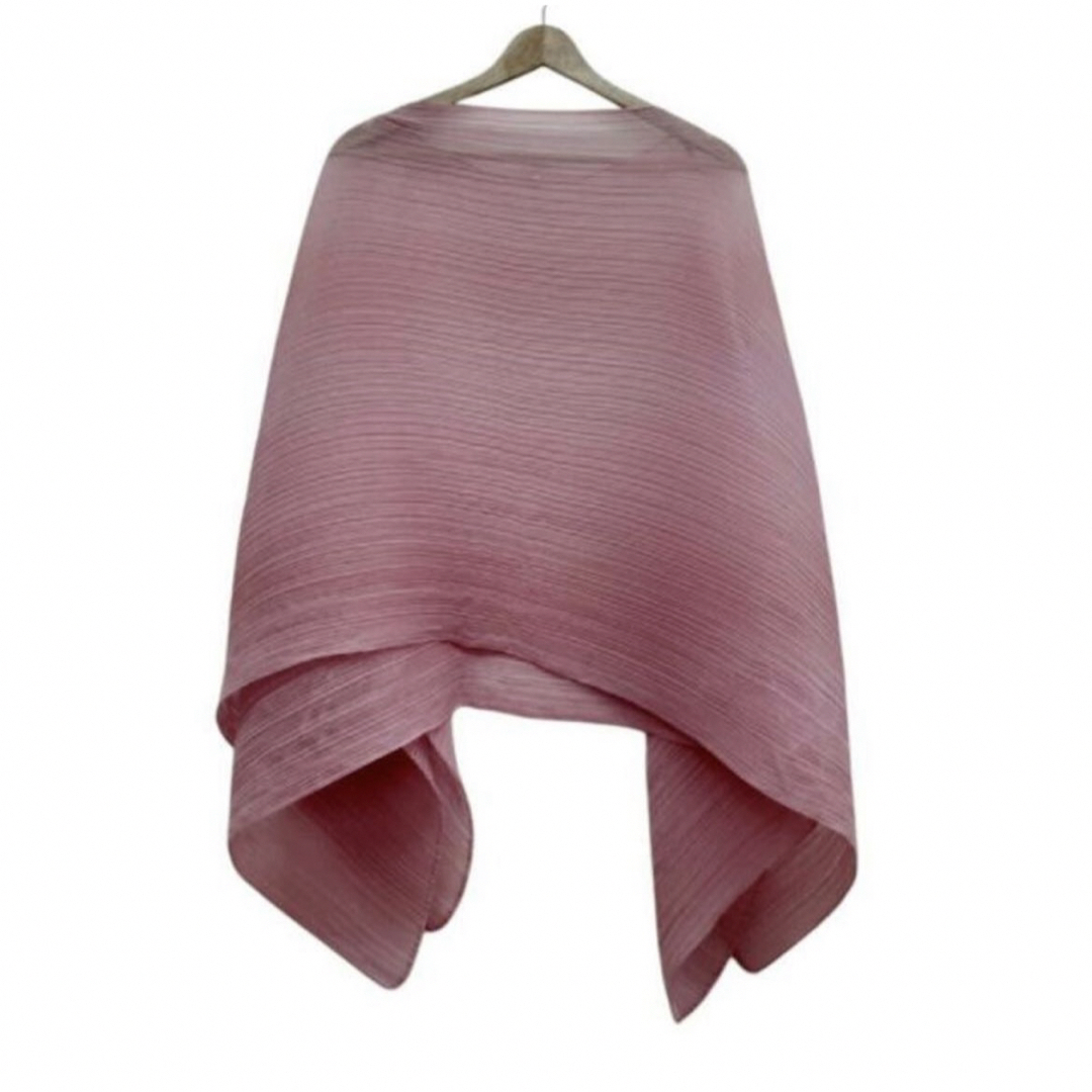 PLEATS PLEASE ポンチョ レディース美品 春/秋/2021AW PLEATS PLEASE ポンチョ レディース美品 春/秋/2021AW