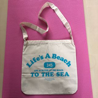 【新品】ハワイ TO THE SEAショルダーエコバッグ(エコバッグ)