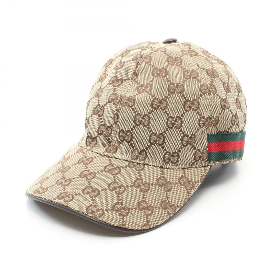 GUCCI - グッチ GGキャンバス ウェブライン キャップ
