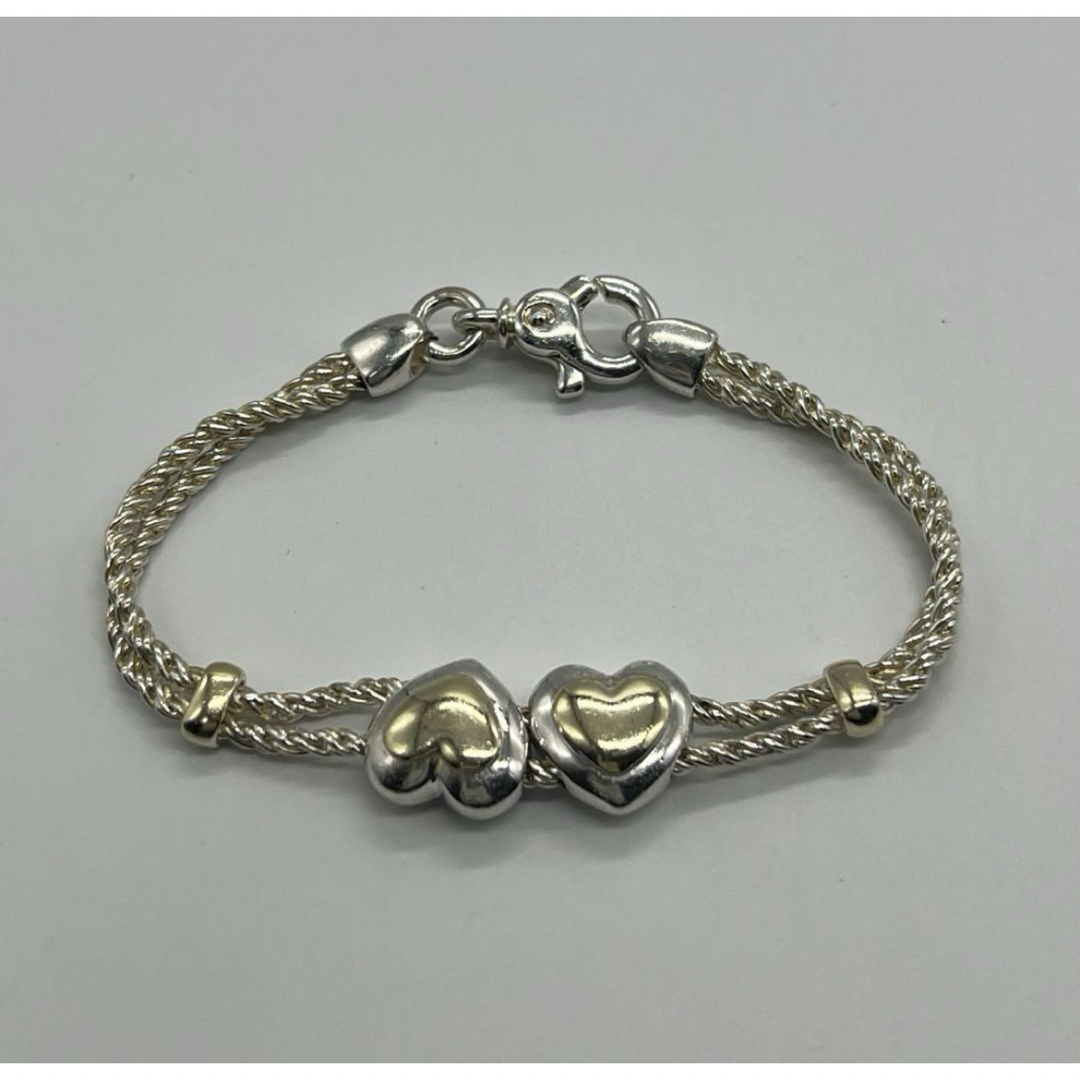 ティファニー TIFFANY ダブルハート ダブルロープ ブレスレット ティファニー TIFFANY ダブルハート ダブルロープ ブレスレット