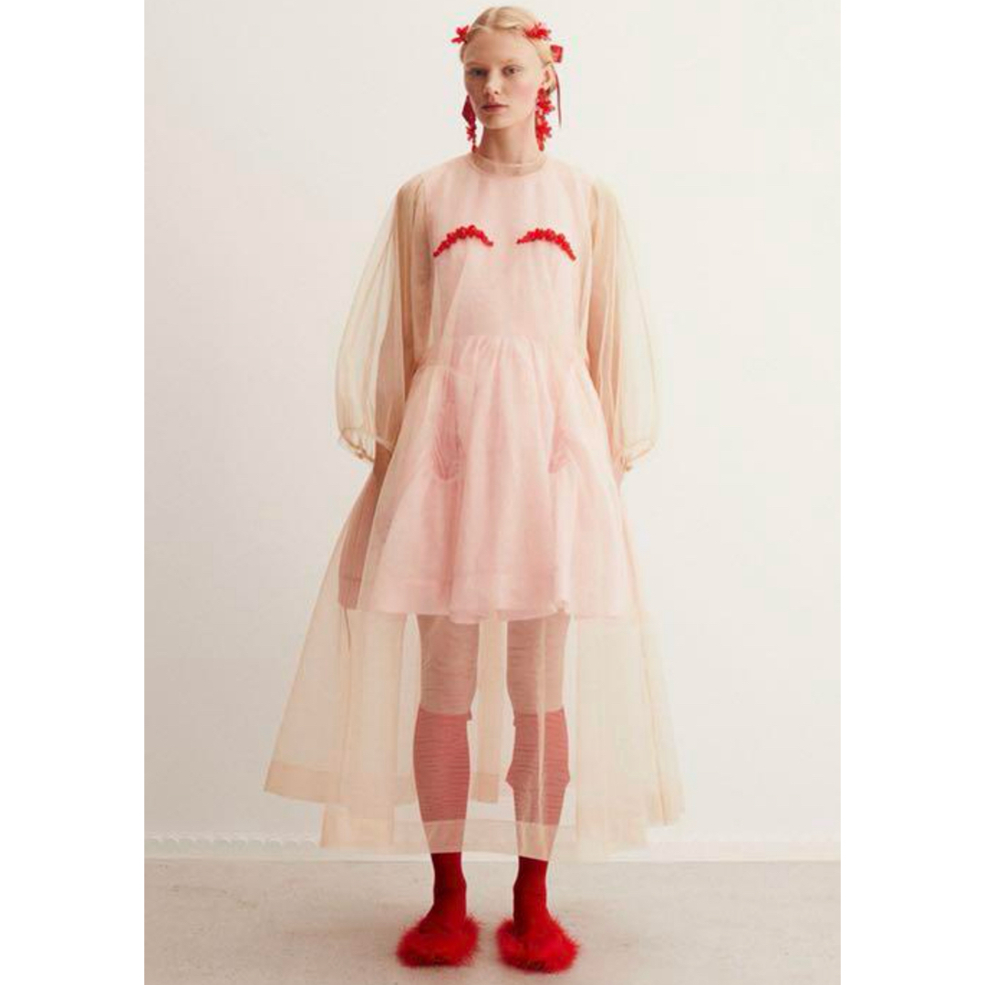 Simone Rocha - SIMONE ROCHA × H&M チュールワイドドレスの通販 Simone Rocha - SIMONE ROCHA × H&M チュールワイドドレスの通販