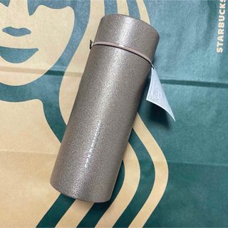 Starbucks - 専用 ステンレスボトルグリッターゴールド355ml Starbucks - 専用 ステンレスボトルグリッターゴールド355ml