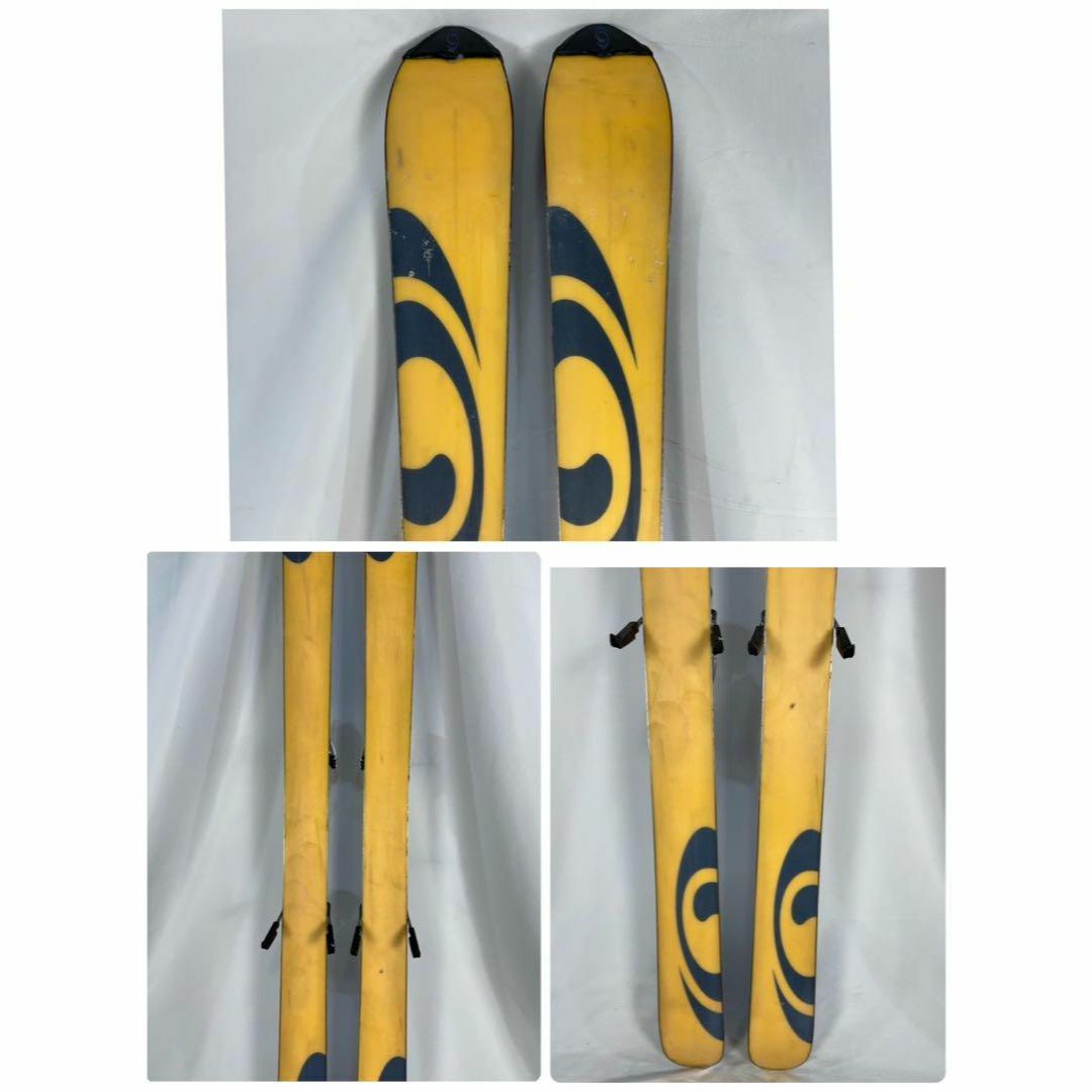 良品】SALOMON TENEIGHTY スキー板 177CM ビンディング 良品】SALOMON TENEIGHTY スキー板 177CM ビンディング