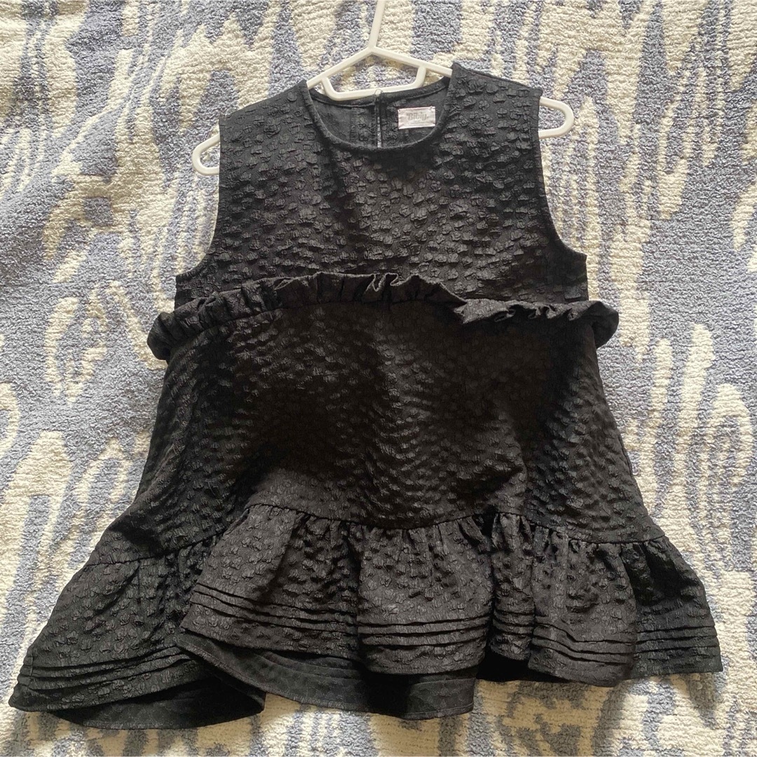 美品 Bibiy ビビィ マーガレット 小花柄 ジャガード チュニック 美品 Bibiy ビビィ マーガレット 小花柄 ジャガード チュニック