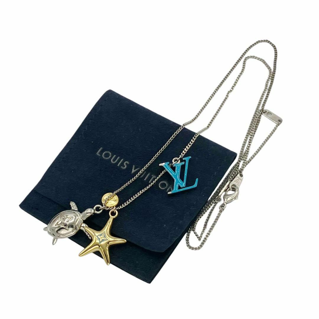 LOUIS VUITTON - ⭐️良品⭐️ ルイヴィトン ペンダント LV LOUIS VUITTON - ⭐️良品⭐️ ルイヴィトン ペンダント LV