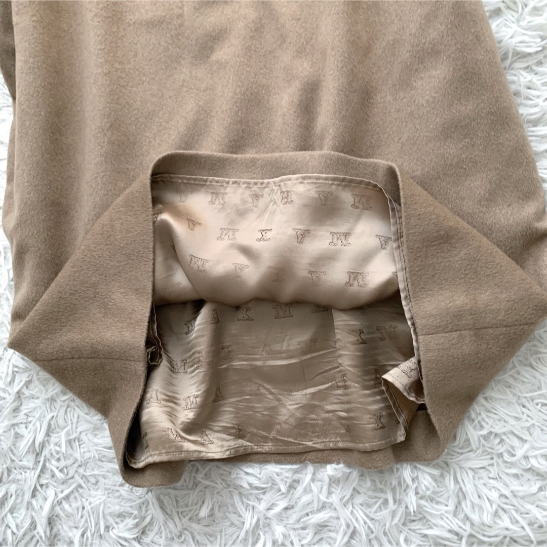 Max Mara - 【美品】マックスマーラ 膝丈 ワンピース キャメル Max Mara - 【美品】マックスマーラ 膝丈 ワンピース キャメル