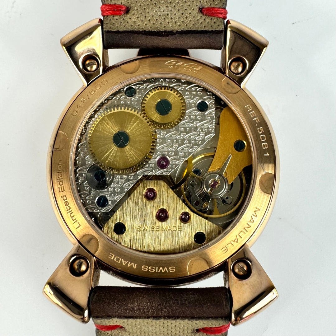 GaGa MILANO - 【希少品】ガガミラノ GaGa MILANO マニュアーレ GaGa MILANO - 【希少品】ガガミラノ GaGa MILANO マニュアーレ
