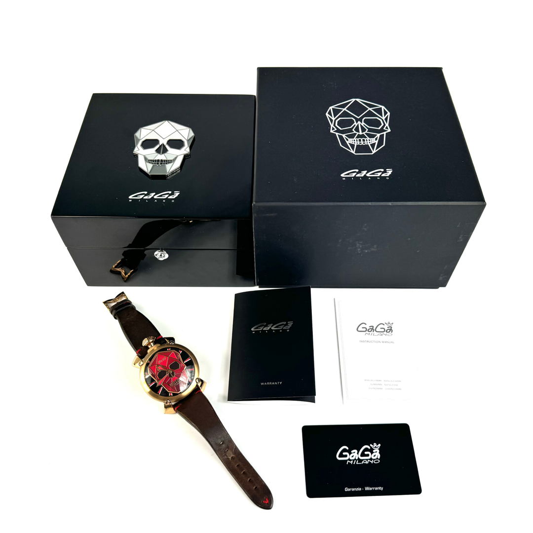GaGa MILANO - 【希少品】ガガミラノ GaGa MILANO マニュアーレ GaGa MILANO - 【希少品】ガガミラノ GaGa MILANO マニュアーレ