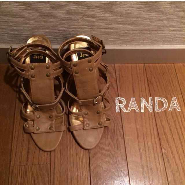 RANDA(ランダ)のRANDA♥︎美品サンダル24.5cm レディースの靴/シューズ(サンダル)の商品写真