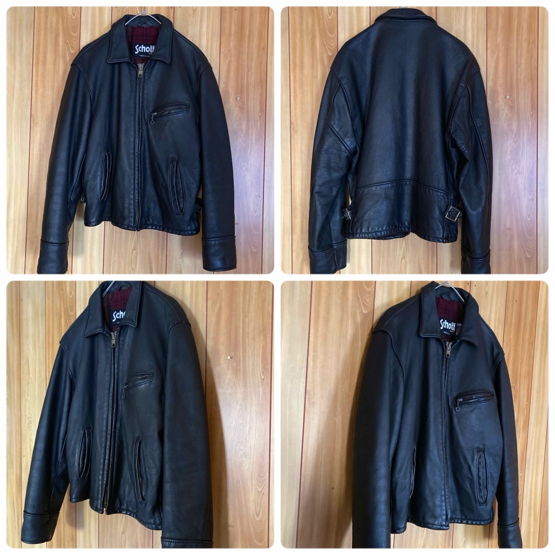 廃番 schott 681 襟付きシングルトラッカージャケット 廃番 schott 681 襟付きシングルトラッカージャケット