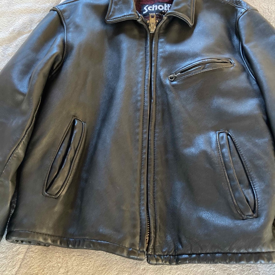 廃番 schott 681 襟付きシングルトラッカージャケット 廃番 schott 681 襟付きシングルトラッカージャケット