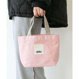 クラフトスタンダードブティック(CRAFT STANDARD BOUTIQUE)の【ライトピンク】【追加】akha. キャンバスランチトート/ミニバッグ(トートバッグ)