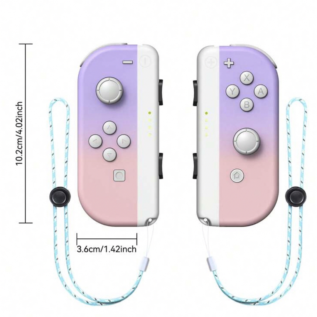 パステルピンク パステルパープル Switch ジョイコン 本体 どうぶつの森 エンタメ/ホビーのゲームソフト/ゲーム機本体(家庭用ゲーム機本体)の商品写真