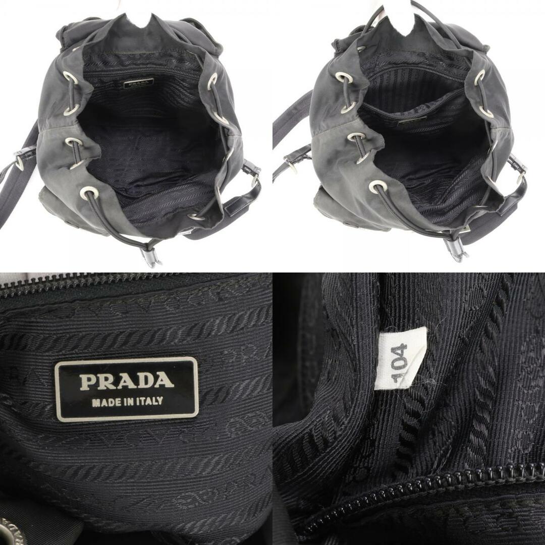 PRADA プラダ 珍しい リュック バックパック ナイロン レザー PRADA プラダ 珍しい リュック バックパック ナイロン レザー