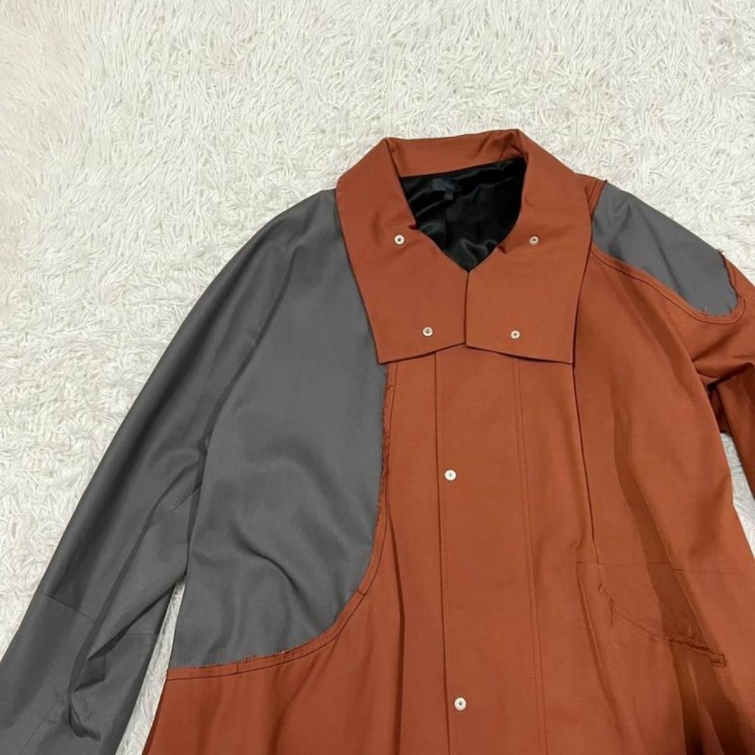 Omar Afridi postin drawn coat ステンカラーコート Omar Afridi postin drawn coat ステンカラーコート