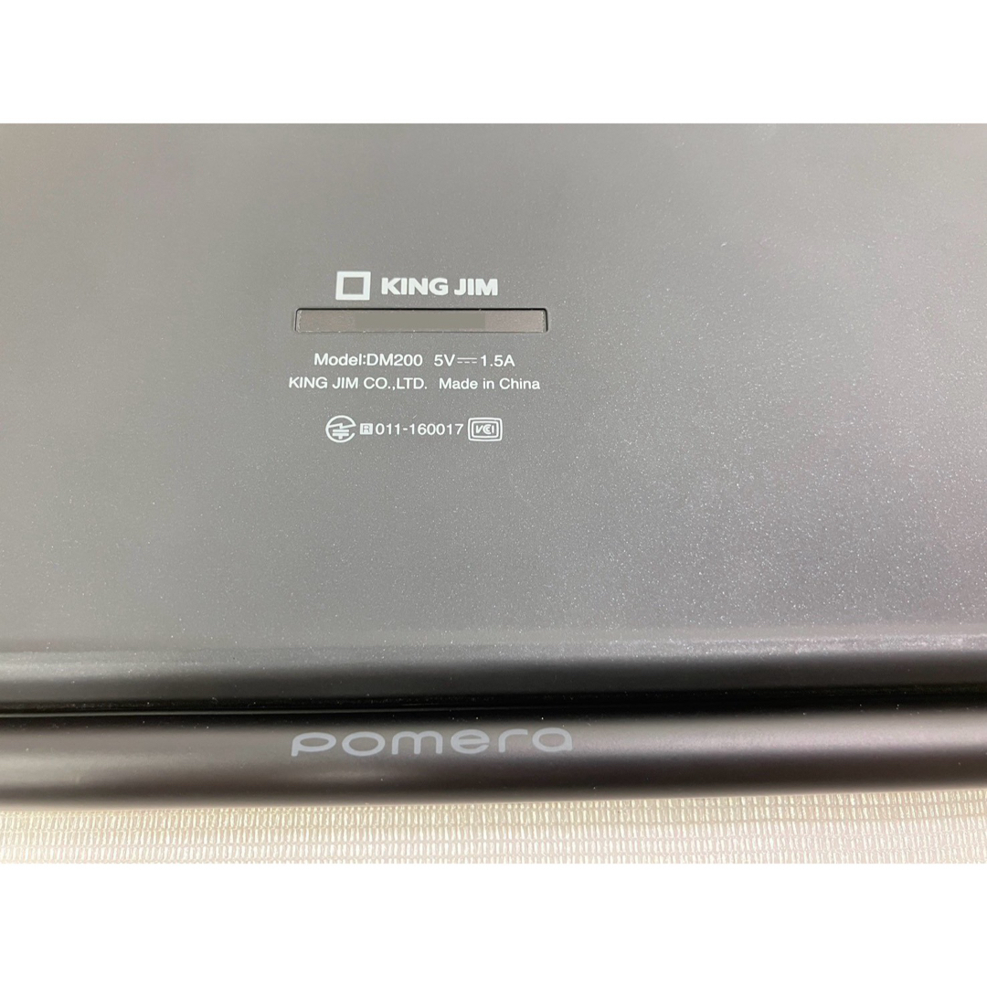 キングジム - デジタルメモ ポメラ DM200クロ キングジム pomera キングジム - デジタルメモ ポメラ DM200クロ キングジム pomera