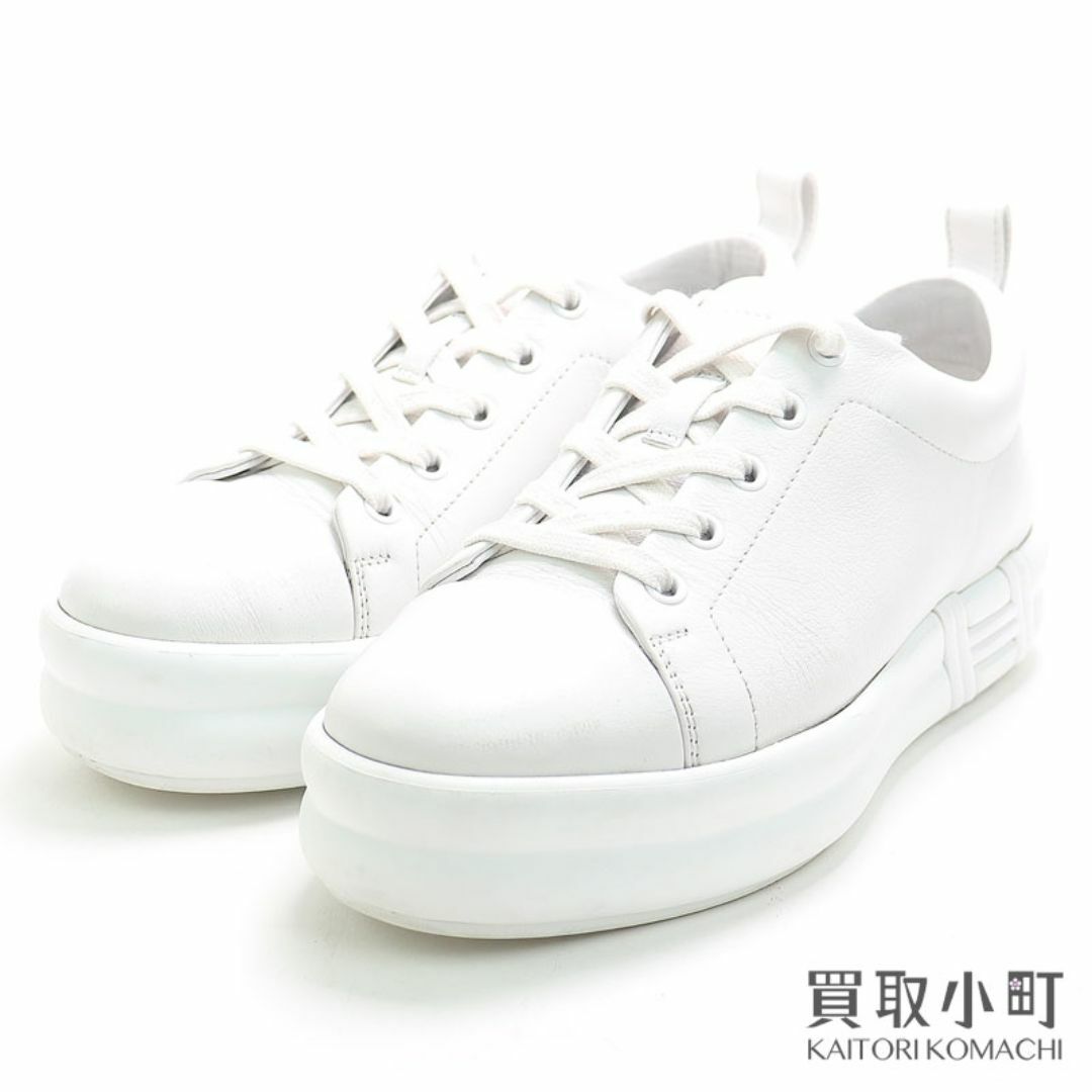 HERMES - エルメス【HERMES】ハッピー スニーカー ホワイト HERMES - エルメス【HERMES】ハッピー スニーカー ホワイト