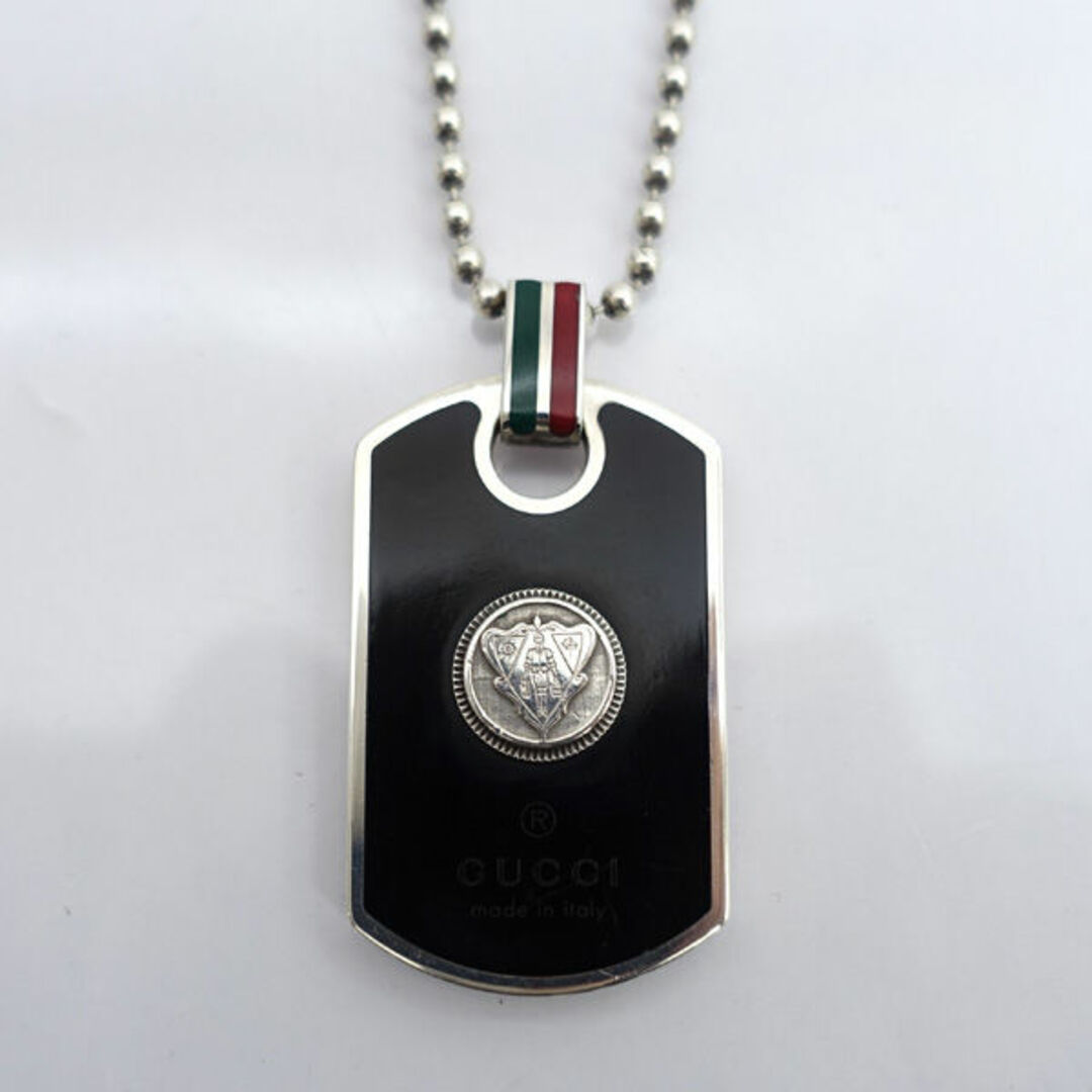 GUCCI - GUCCI / グッチ ◇クレスト エンブレム ドッグタグ GUCCI - GUCCI / グッチ ◇クレスト エンブレム ドッグタグ