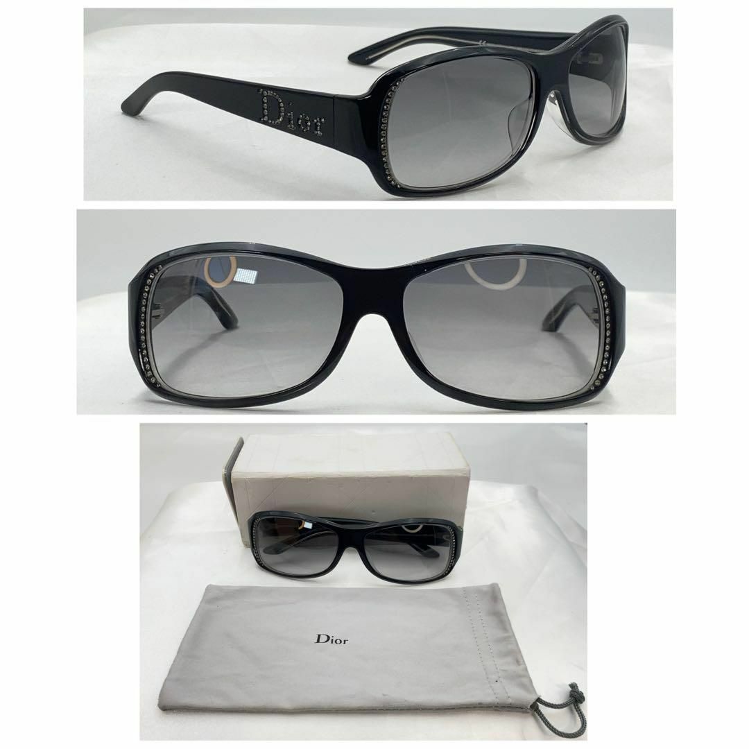 Dior サングラス STRASS 1/F ラインストーン 良品 Dior サングラス STRASS 1/F ラインストーン 良品
