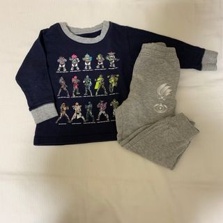 ユニクロ(UNIQLO)のUNIQLO パジャマ　XS 95〜110cm 仮面ライダーエグゼイド　ゴースト(パジャマ)
