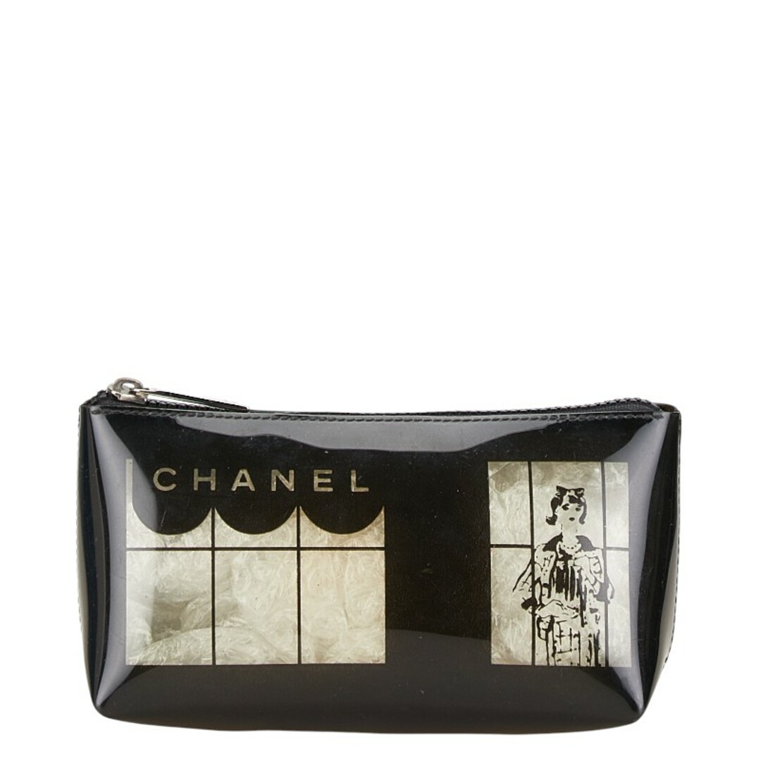 CHANEL - シャネル スケルトン ウインドウ 香水 化粧ポーチ CHANEL - シャネル スケルトン ウインドウ 香水 化粧ポーチ
