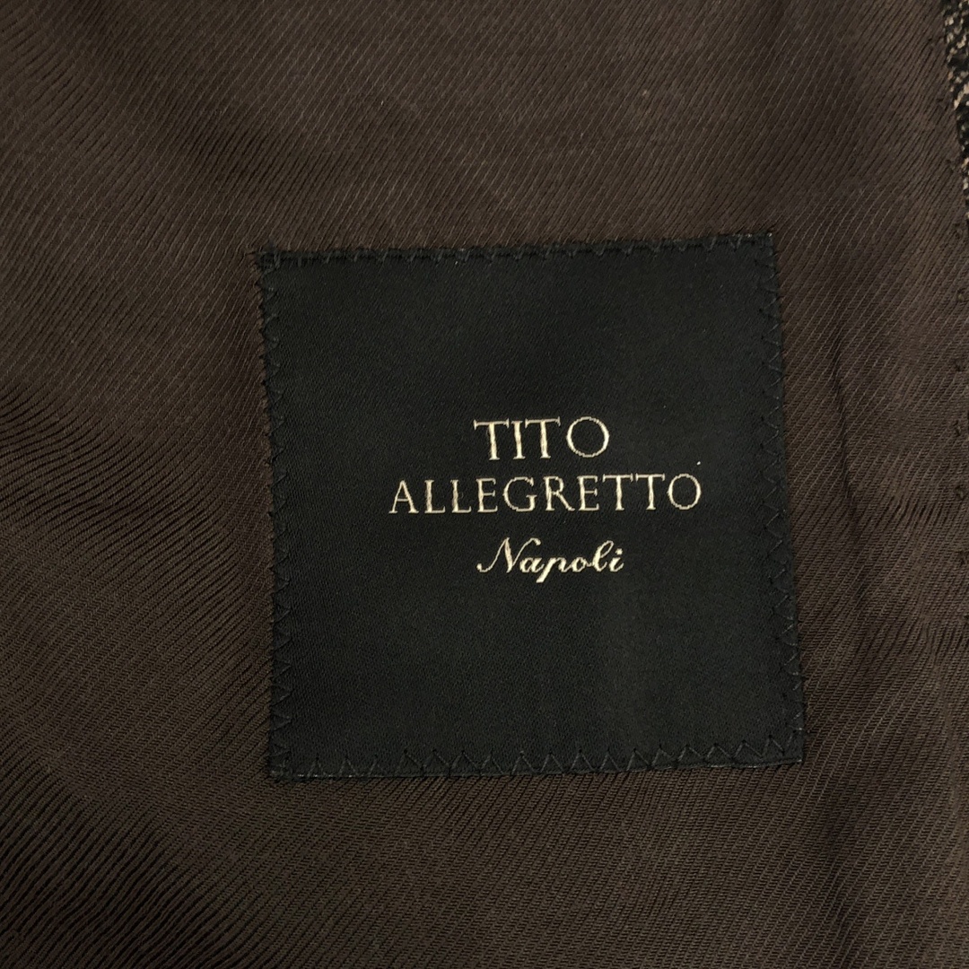 TITO ALLEGRETTO ティト アレグレット シルク混ウール TITO ALLEGRETTO ティト アレグレット シルク混ウール