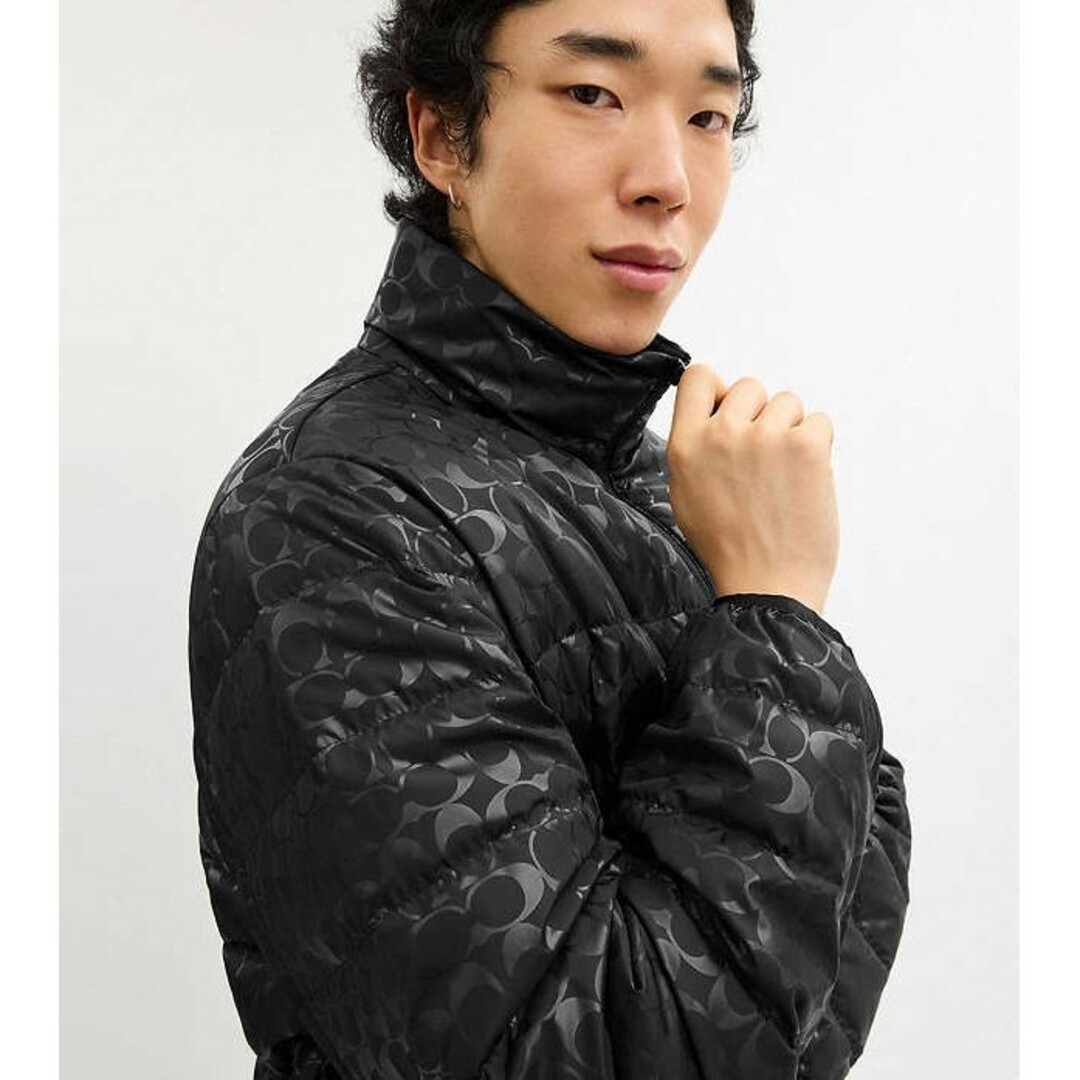 COACH - 正規店購入☆コーチ☆シグネチャー☆ダウンジャケット黒 COACH - 正規店購入☆コーチ☆シグネチャー☆ダウンジャケット黒