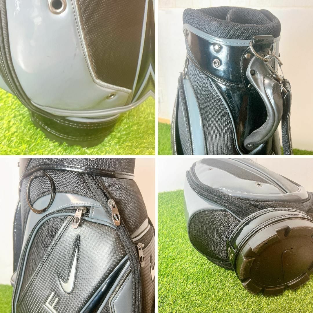 NIKE - NIKE GOLF ナイキ ゴルフ キャディバッグ 6分割 カート型 NIKE - NIKE GOLF ナイキ ゴルフ キャディバッグ 6分割 カート型