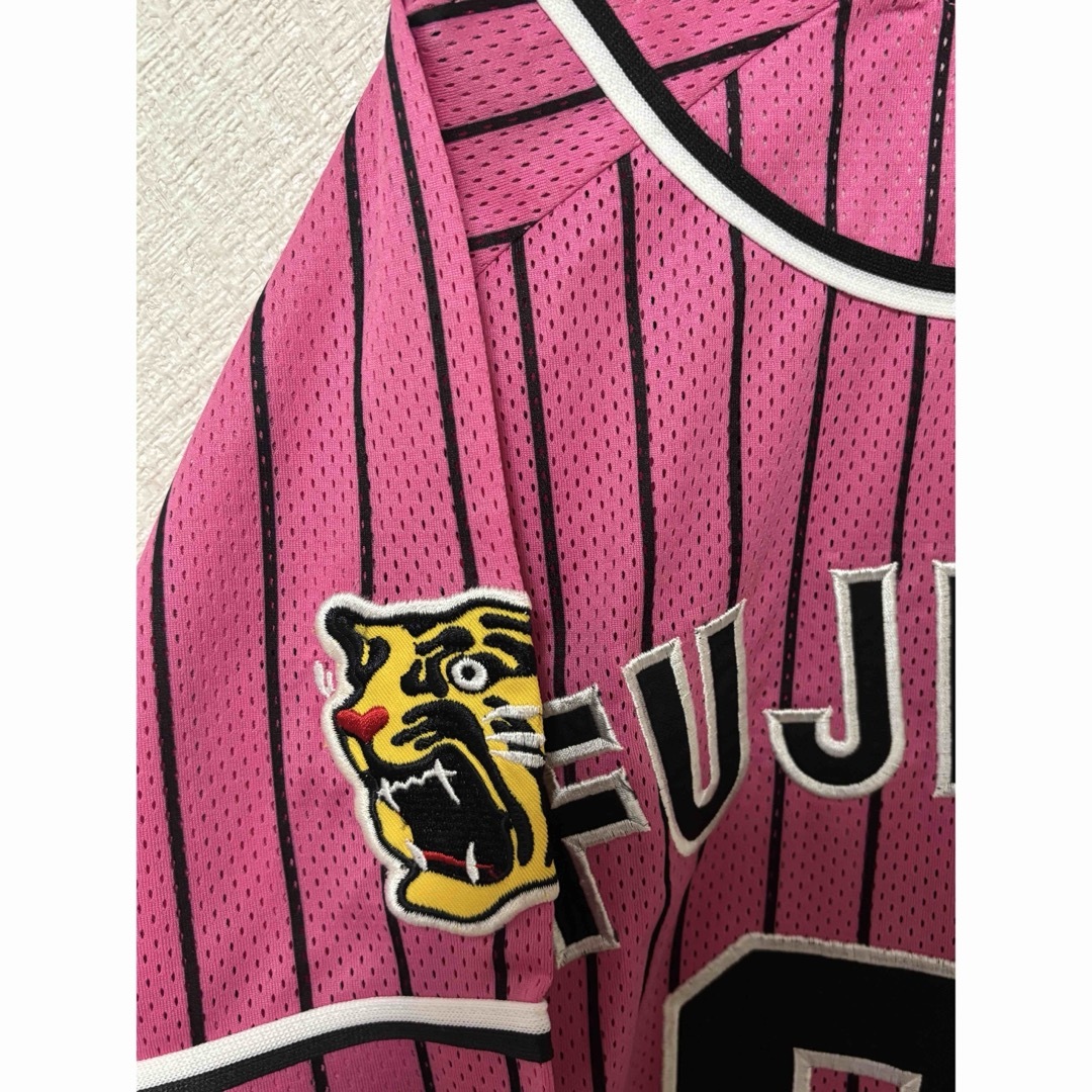 阪神タイガース 藤川球児 監督 ユニフォーム レディース ピンク M 阪神タイガース 藤川球児 監督 ユニフォーム レディース ピンク M