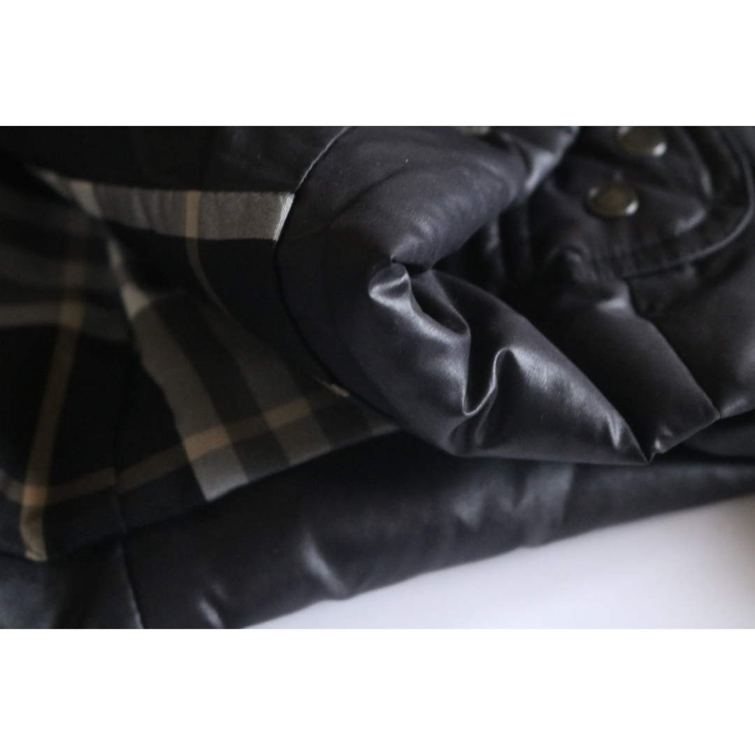 BURBERRY BLUE LABEL】ダウンジャケット レディース 茶 M☆ BURBERRY BLUE LABEL】ダウンジャケット レディース 茶 M☆