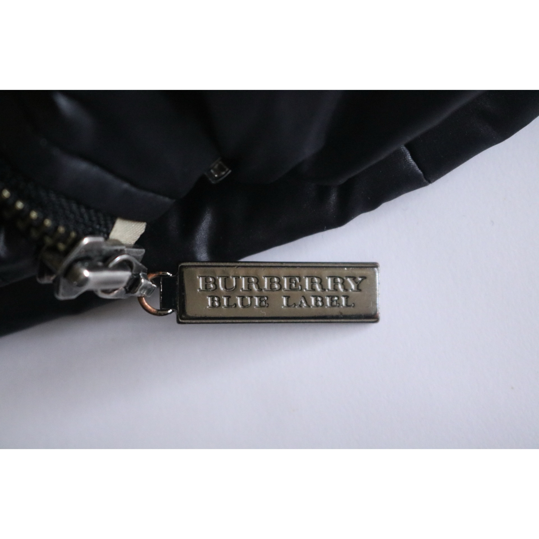 BURBERRY BLUE LABEL】ダウンジャケット レディース 茶 M☆ BURBERRY BLUE LABEL】ダウンジャケット レディース 茶 M☆