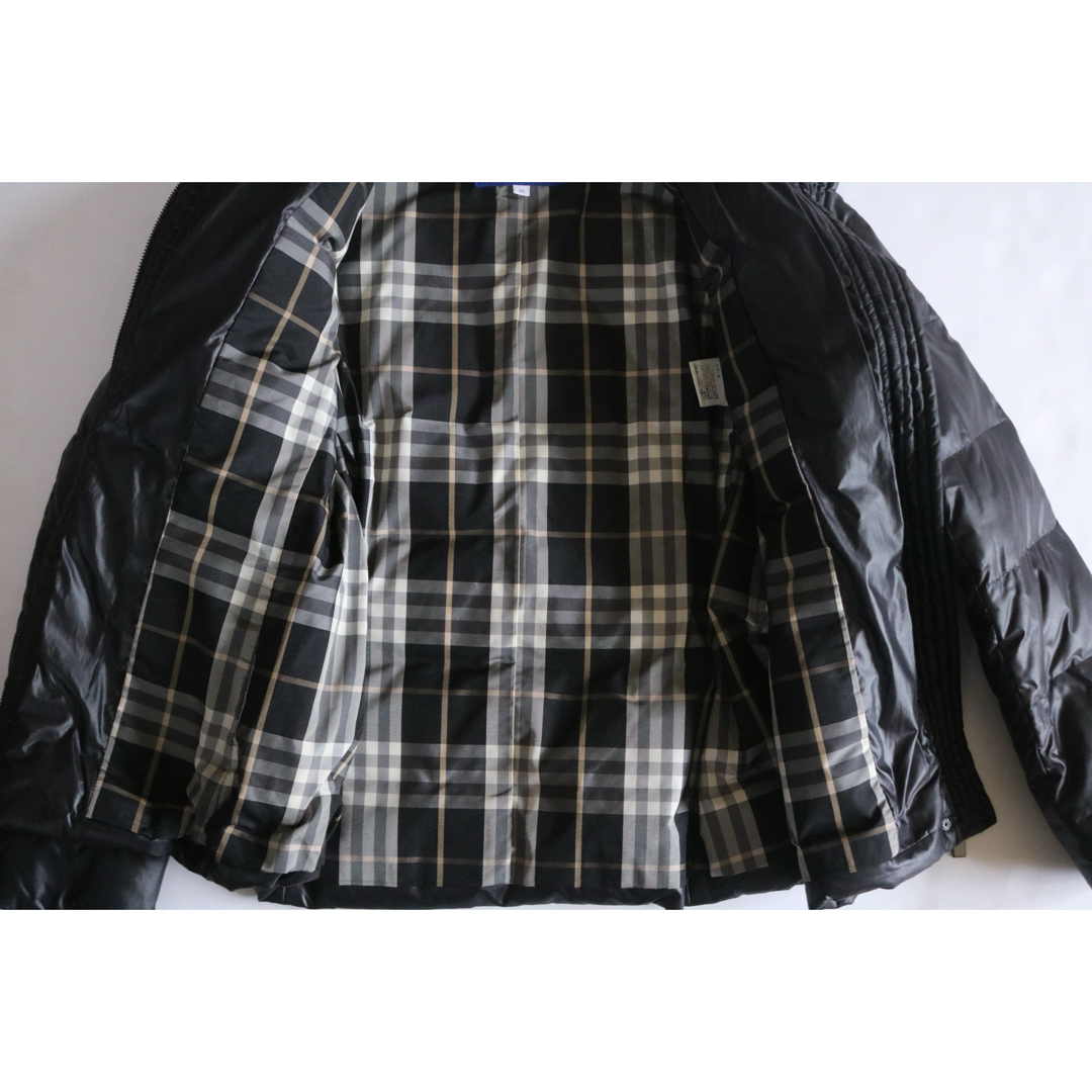 BURBERRY BLUE LABEL】ダウンジャケット レディース 茶 M☆ BURBERRY BLUE LABEL】ダウンジャケット レディース 茶 M☆