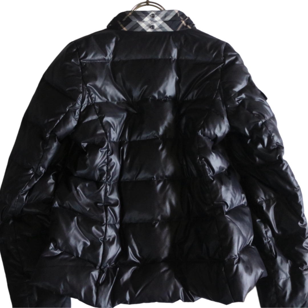 BURBERRY BLUE LABEL】ダウンジャケット レディース 茶 M☆ BURBERRY BLUE LABEL】ダウンジャケット レディース 茶 M☆