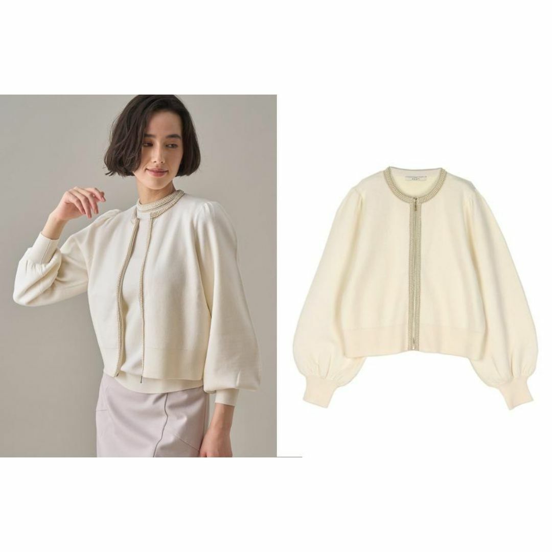 パールブレードブルゾン ANAYI パールブレードブルゾン ANAYI