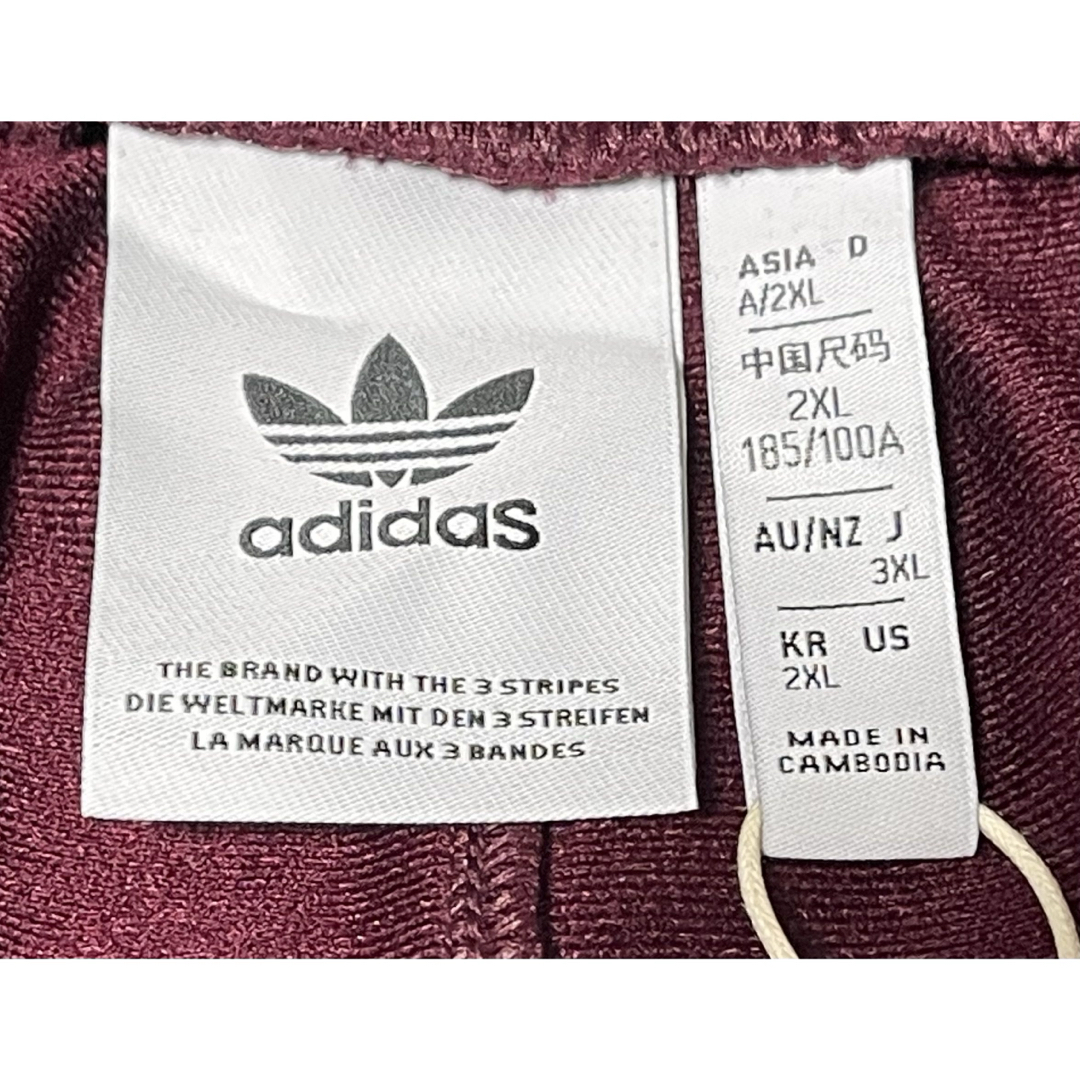 adidas - 3XL新品マルーン常田大希着用トラックパンツadidas adidas - 3XL新品マルーン常田大希着用トラックパンツadidas